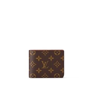 Louis Vuitton Men’s Multiple Wallet in Monogram Canvas in Brown